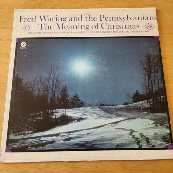 FRED WARING and The Pennsylvanians The Meaning of Christmas LP Vinyl SM 1610 LPA - Picture 9 of 9